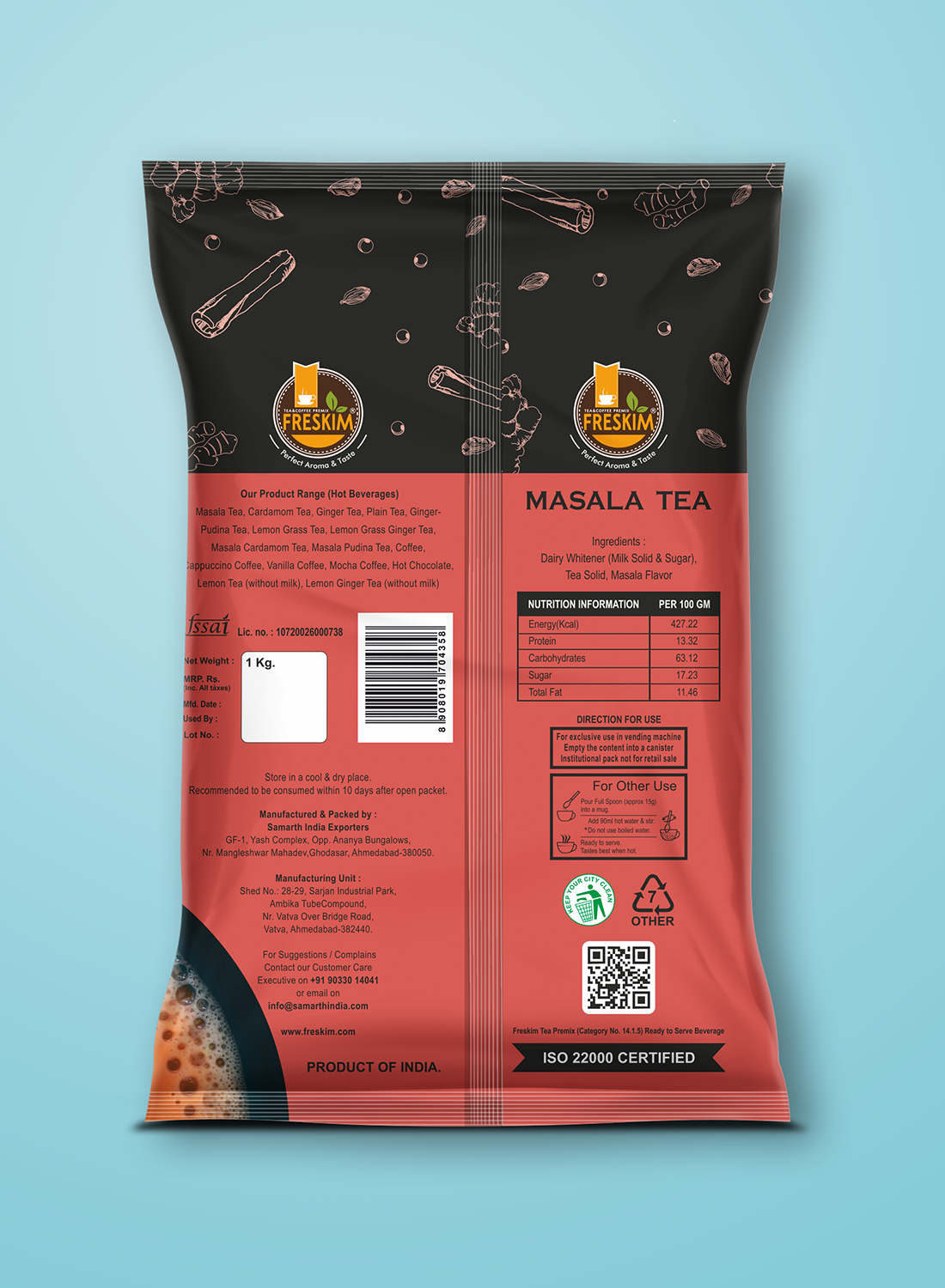 No Added Sugar Masala Tea - Image 2