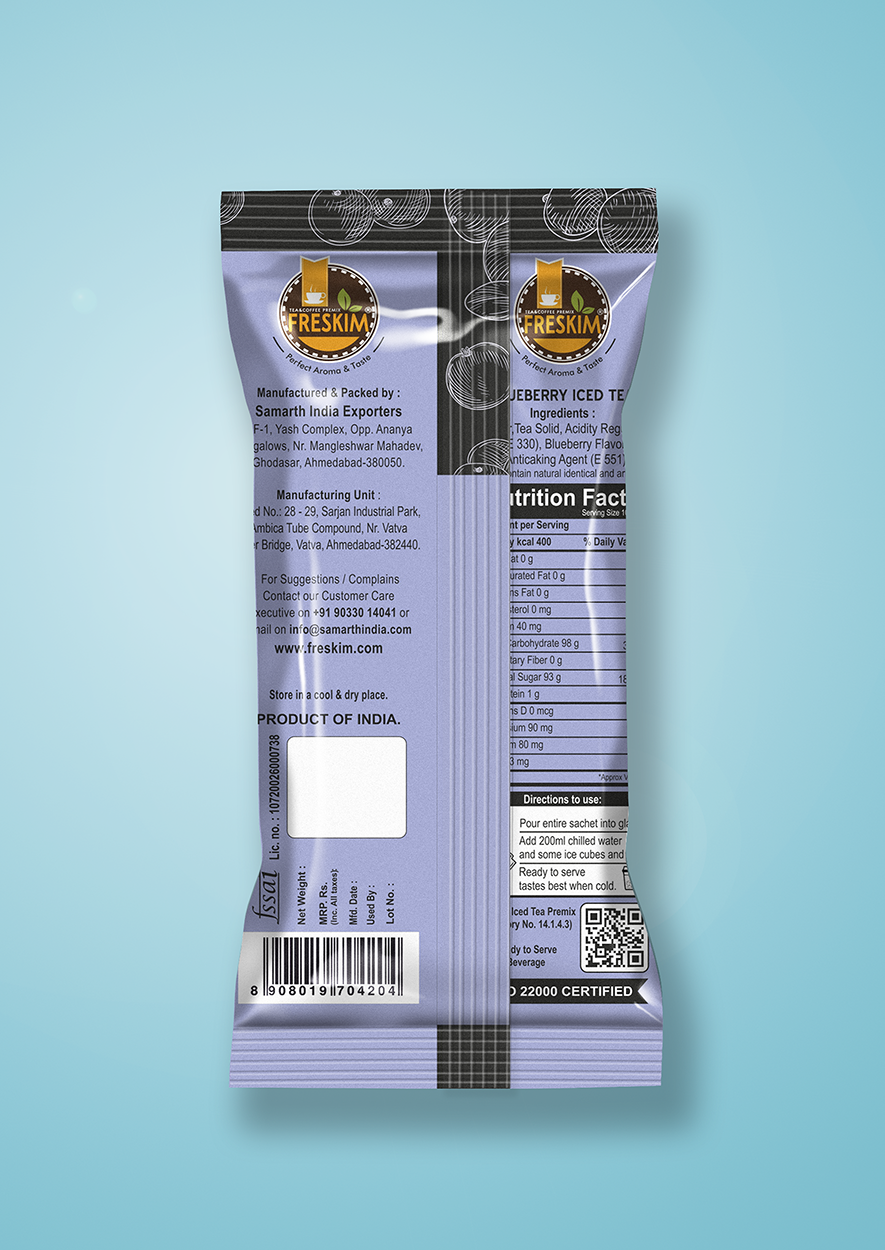 Blueberry Mint Iced Tea - Image 2