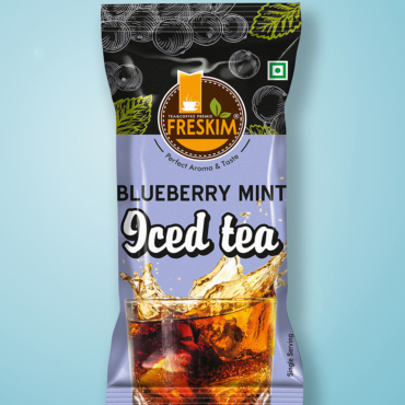 blueberry iced tea front
