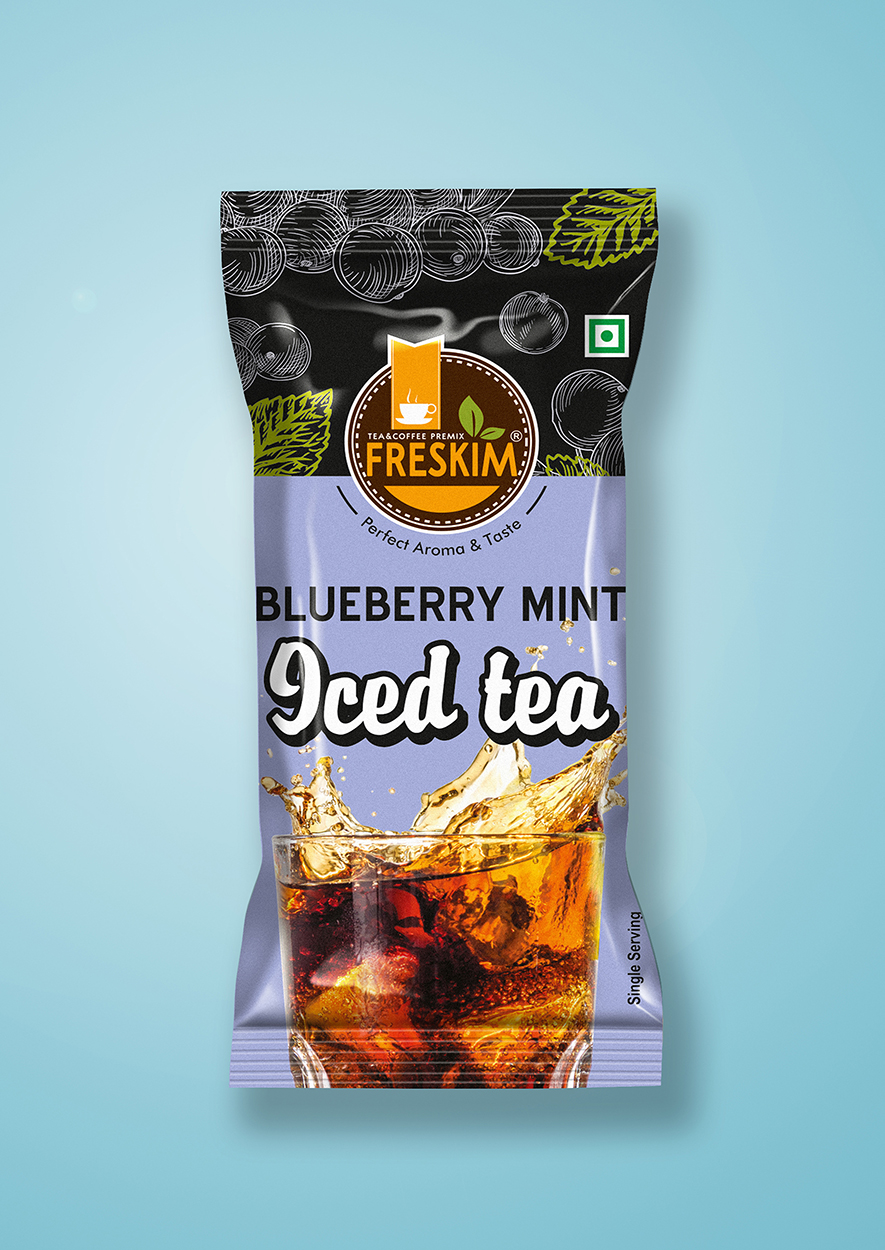 Blueberry Mint Iced Tea