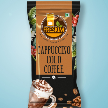 cappuccino cold coffee front
