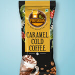 caramel cold coffee front