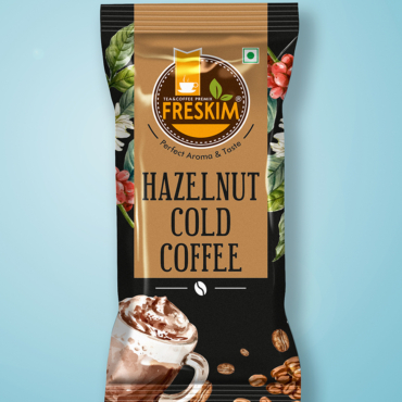hazelnut cold coffee front