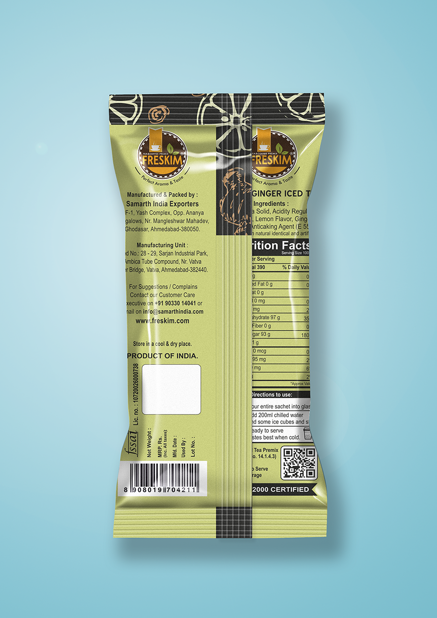 Lemon Ginger Iced Tea - Image 2