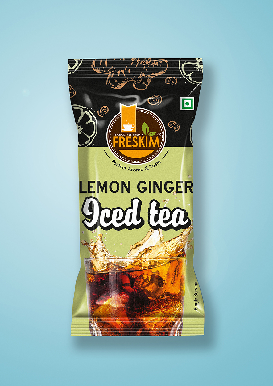 Lemon Ginger Iced Tea
