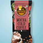 mocha cold coffee front