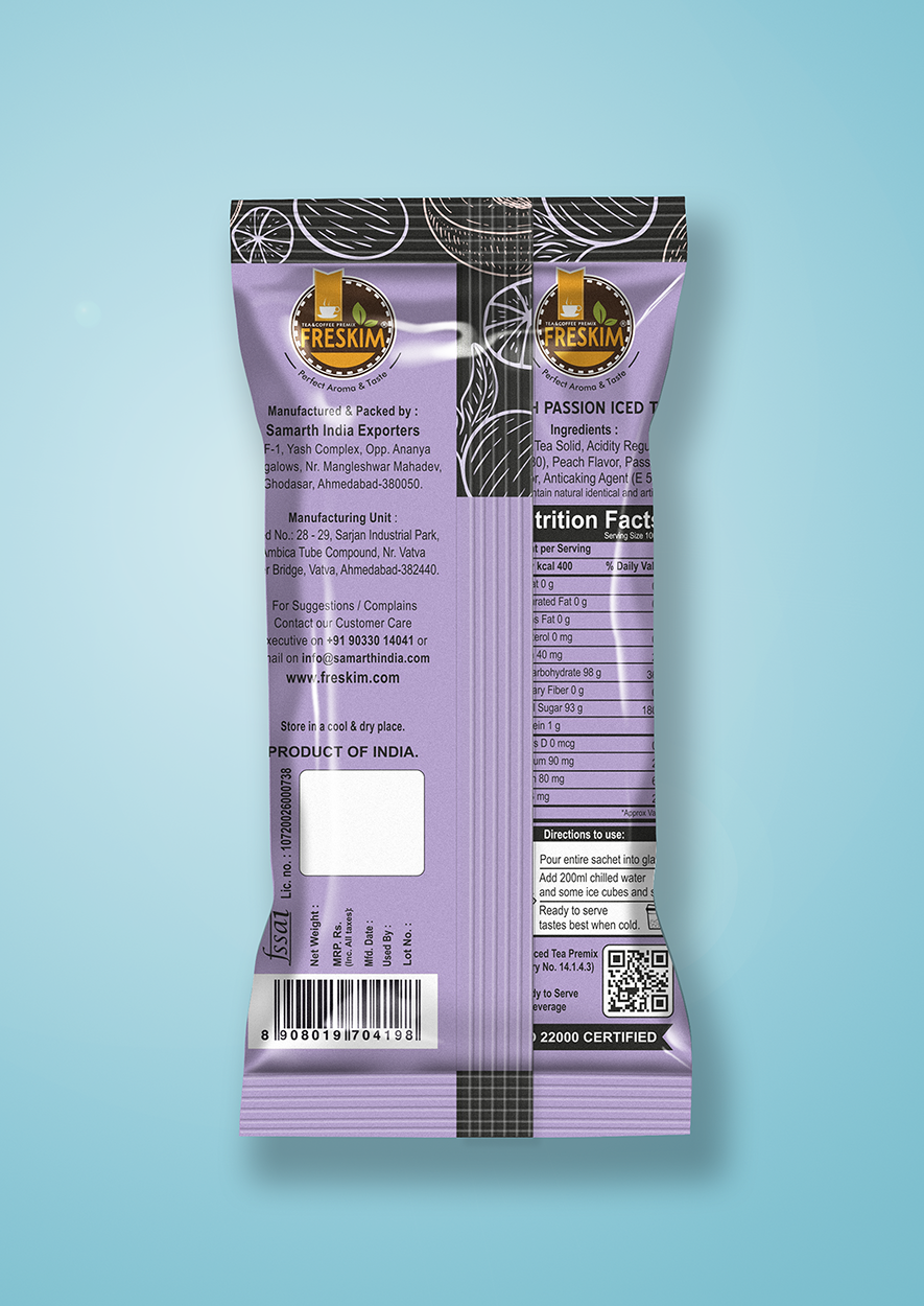 Peach Passion Iced Tea - Image 2