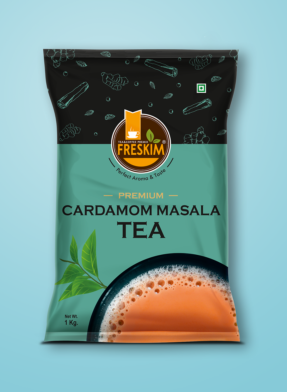 Premium Cardamom Masala Tea Premix