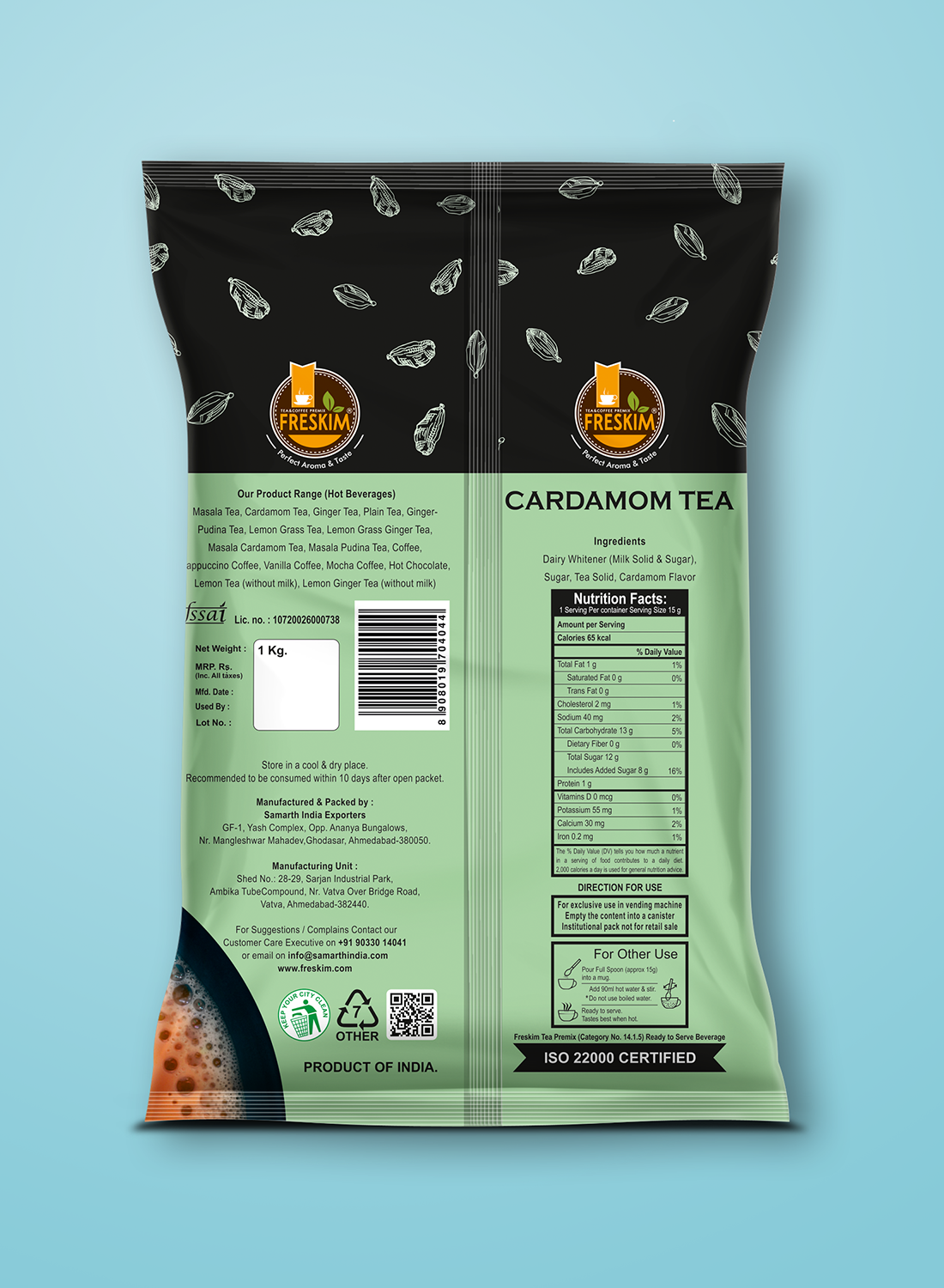 Premium Cardamom Tea Premix - Image 2